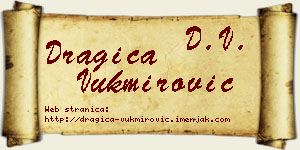 Dragica Vukmirović vizit kartica